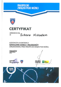Certyfikat 2014 Krk
