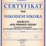 Certyfikat Wisła Krk 2016